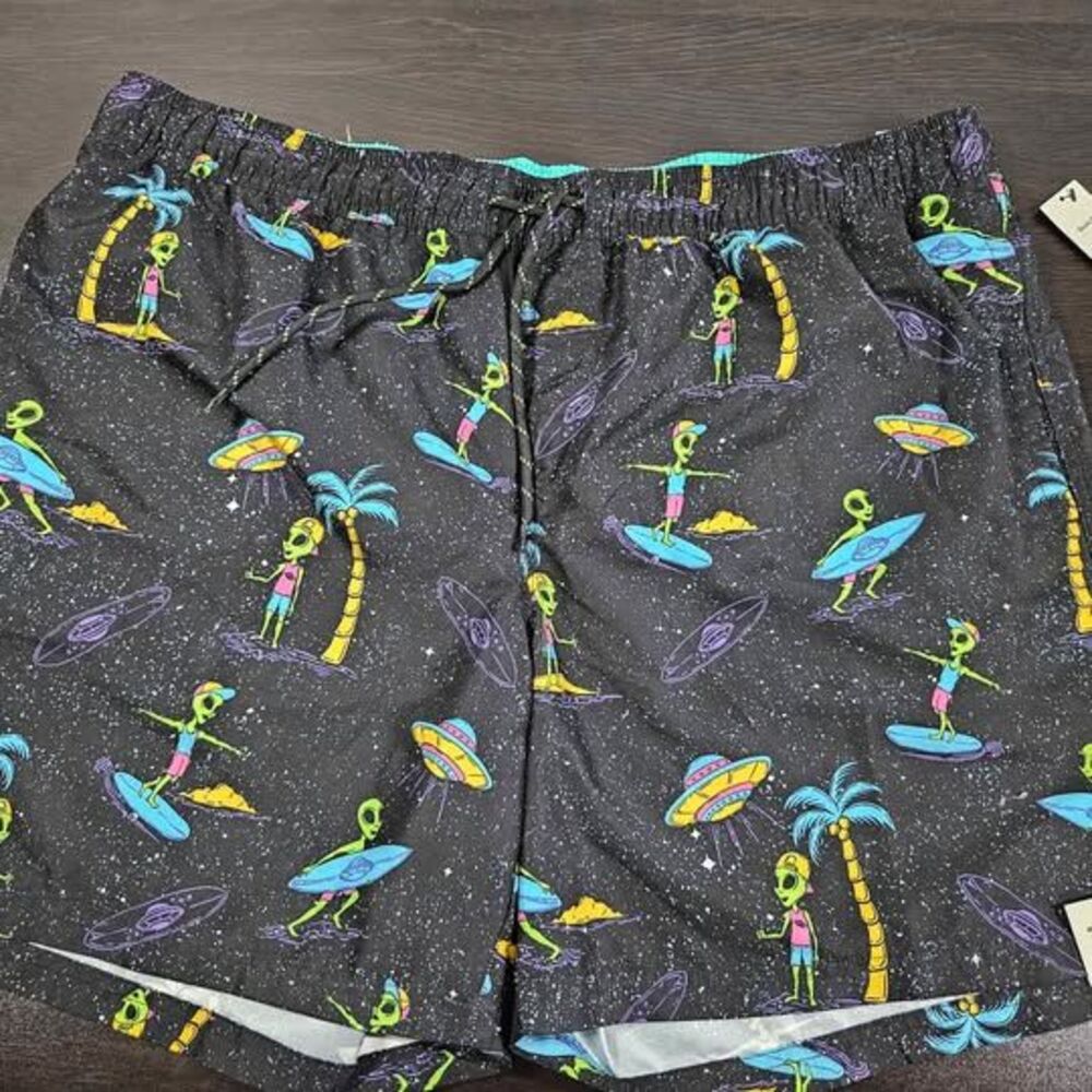 Men’s Alien Swim Trunks XXL | NEW